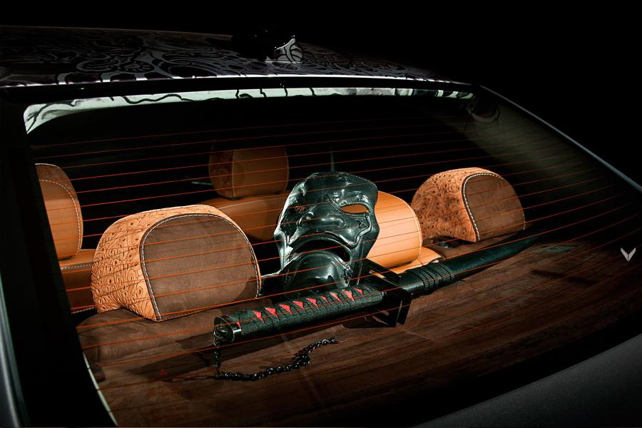 Детали интерьера Mitsubishi Lancer AllRoad Ronin by Vilner 2018 года  (фото 27 из 28)